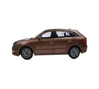 Collectible Race Car Model 1:18 For Shanghai Volkswagen Langxing Gran Lavida 2015 Alloy Die-cast Car Model Metal Scale Car Bedroom Decoration(Brown)