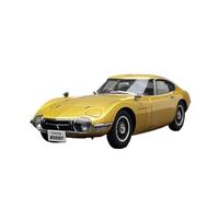 Collectible Race Car Model 1:18 For Toyota 2000GT 1967 Static Alloy Car Model Birthday Party Surprise Collection Model Bedroom Decoration(Gold)