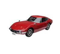 Collectible Race Car Model 1:18 For Toyota 2000GT 1967 Static Alloy Car Model Birthday Party Surprise Collection Model Bedroom Decoration(Red)