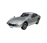 Collectible Race Car Model 1:18 For Toyota 2000GT 1967 Static Alloy Car Model Birthday Party Surprise Collection Model Bedroom Decoration(Silver)
