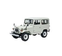Collectible Race Car Model 1:18 For Toyota Land Cruiser 40Van(white) Alloy Car Model Metal Off-road Vehicle Decoration Bedroom Decoration