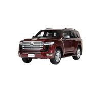 Collectible Race Car Model 1/18 For Toyota Land Cruiser LC300 Alloy Car Model Red Small Die Cast Toy Nostalgia Souvenir Surprise Toys Bedroom Decoration