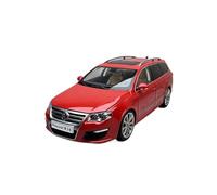 Collectible Race Car Model 1/18 For Volkswagen Passat Estate R36 Classic Crock Edition Alloy Sedan Car Model Classic Decoration Bedroom Decoration(Red)