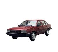 Collectible Race Car Model 1:18 For Volkswagen Santana 1983 Passat B2 Alloy Collector's Edition Car Model Retro Car Display Bedroom Decoration(Red)
