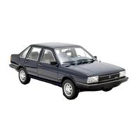 Collectible Race Car Model 1:18 For Volkswagen Santana 1983 Passat B2 Red And Blue Alloy Car Model Die-cast Vehicles Bedroom Decoration(Blue)