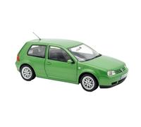 Collectible Race Car Model 1/18 For VW Golf GTl 1998 Cosmic Closed Sedan Alloy Die-cast Car Model Souvenir Green Bedroom Decoration
