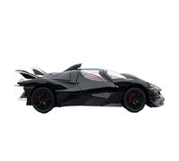 Collectible Race Car Model 1/24 For Apollo EVO Sun God Alloy Car Model Sound And Light Pull Back Racing Super Sports Car Bedroom Decoration(Black)