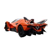 Collectible Race Car Model 1/24 For Apollo EVO Sun God Alloy Car Model Sound And Light Pull Back Racing Super Sports Car Bedroom Decoration(Orange)