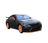 Collectible Race Car Model 1:24 For BMW M4GTS Sports Car Gray Die-cast Alloy Car Family Game Toy Indoor Display Decoration Bedroom Decoration