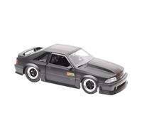 Collectible Race Car Model 1:24 For Ford Mustang Gt 1989 Muscle Sports Car Die-cast Toy Alloy Famous Coupe Model Souvenir Bedroom Decoration
