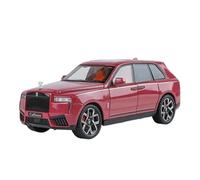 Collectible Race Car Model 1/24 For Rolls Royce Cullinan SUV 2025 Alloy Car Model With Sound Light Simulation Die-cast Ornament Bedroom Decoration(Pink)