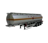 Collectible Race Car Model 1:24 For Tanker Truck Dangerous Goods Gasoline And Diesel Metal Transport Truck Model Container Truck Bedroom Decoration