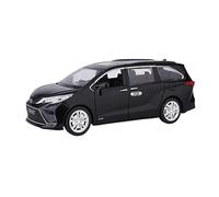 Collectible Race Car Model 1:24 For Toyota Senna Business Alloy Car Model Realistic MVP Family Toys Small Ornaments Decoration Bedroom Decoration