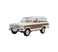 Collectible Race Car Model 1:24 For Vam Jeep Wagoneer Station Wagon Alloy Off-road Vehicle Car Model Metal Model For Family Bedroom Decoration