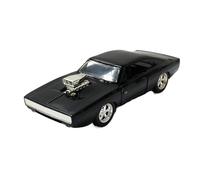 Collectible Race Car Model 1:32 For Dodge Charger Alloy Black Car Model Die-cast Static Scale Ornaments Shoe Cabinet Display Bedroom Decoration