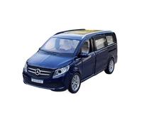 Collectible Race Car Model 1:32 For Mercedes-Benz V260 Commercial Vehicle Alloy Car Metal Van MPV Vehicle Can Open The Door Toy Bedroom Decoration(Bronze)