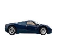 Collectible Race Car Model 1/32 For Pagani Utopia Alloy Car Model Sound And Light Pull Back Racing Vehicle Suitable For Birthday Bedroom Decoration(Blue)