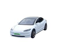 Collectible Race Car Model 1:32 For Tesla Model3 New Version Alloy Realistic Interior Car Model Pull Back Toy Car Decoration Bedroom Decoration(White)