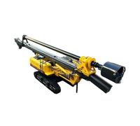 Collectible Race Car Model 1:35 For Hongfang Heavy Industry HR220 Rotary Drilling Rig Alloy Engineering Machinery Model Bedroom Decoration