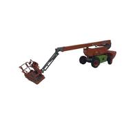 Collectible Race Car Model 1:40 For Dingli GTBZ16A Self-propelled Articulated Boom Aerial Work Platform Alloy Engineering Model Bedroom Decoration