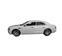 Collectible Race Car Model 1/43 For Bentley Flying Spur W12 Alloy White Car Model Classic Sedan Die-cast Ornaments Decoration Bedroom Decoration