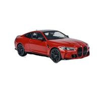 Collectible Race Car Model 1:43 For BMW G82 M4 Competition Dark Red Alloy Collectible Car Model Hobbyist Displays Bedroom Decoration