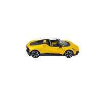 Collectible Race Car Model 1:43 For Bugatti W16 Mistral Yellow Metal Car Model Ornaments Indoor And Outdoor Display Bedroom Decoration