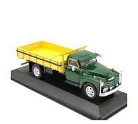 Collectible Race Car Model 1:43 For Chevrolet 6400 1949 Truck Alloy Car Model Transporter Green Decorative Ornaments Bedroom Decoration