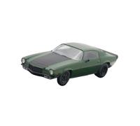 Collectible Race Car Model 1:43 For Chevrolet Camaro Green Die-cast Alloy Car Model Classic Small Scale Display Decoration Bedroom Decoration