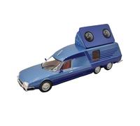 Collectible Race Car Model 1/43 For Citroen CXTissier-1980 RV Metal Car Model Blue Scale Model Alloy Desktop Decoration Bedroom Decoration