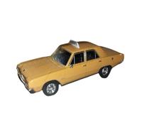 Collectible Race Car Model 1:43 For Dodge Dart Cuzco 1978 Taxi Alloy Scale Car Model Realistic Features Decoration Model Bedroom Decoration