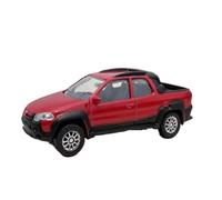 Collectible Race Car Model 1:43 For Fiat Pickup Classic Alloy Car Model Diecast Toy Car Transport Vehicle Desktop Display Bedroom Decoration