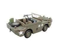 Collectible Race Car Model 1:43 For Ford Gpa Army 1943 WWII Amphibious Combat Vehicle Alloy Static Model Tank Car Ornament Bedroom Decoration