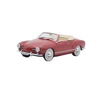 Collectible Race Car Model 1:43 For Karmann Ghia 1957 Convertible Car Alloy Model Static Display Decoration Model Collection Toys Bedroom Decoration