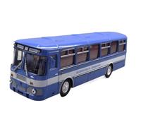 Collectible Race Car Model 1/43 For Liaz 677M Bus Ambulance Vehicle Set Alloy Model Die-casting Display Bedroom Decoration Bedroom Decoration(Blue)