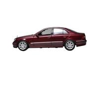 Collectible Race Car Model 1:43 For Mercedes-Benz E-Class W211 Alloy Car Model Adult Collection Multicolor Souvenir Decor Model Bedroom Decoration(Red)