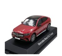 Collectible Race Car Model 1:43 For Mercedes-Benz GLC Coupe Alloy Multi-color Car Model Small Toy Cars For Collecting Bedroom Decoration(Red)