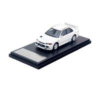 Collectible Race Car Model 1:43 For Mitsubishi Lancer GSR Evolution Ⅲ (1995) Multi-color Realistic Alloy Car Indoor Display Bedroom Decoration(White)