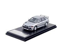 Collectible Race Car Model 1:43 For Mitsubishi Lancer GSR Evolution Ⅲ (1995) Multi-color Realistic Alloy Car Indoor Display Bedroom Decoration(Silver)