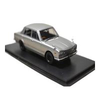 Collectible Race Car Model 1:43 For Nissan 2000GT-R PGC-10 God Of War Wide Wheel Edition Silver Sedan Realistic Ornament Bedroom Decoration