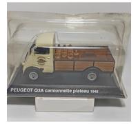 Collectible Race Car Model 1:43 For Peugeot Q3A-1948 Classic Truck Transporter Alloy Car Model Die-cast (collector Car) Bedroom Decoration