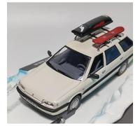 Collectible Race Car Model 1:43 For Renault R21 Nevada Station Wagon Alloy Model With Roof Rack (rare Scene Version) Bedroom Decoration