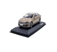 Collectible Race Car Model 1:43 For SAIC Volkswagen Phideon 2021 Blue/Gold Alloy Sedan Static Display Car Model Souvenir Bedroom Decoration(Gold)
