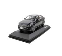 Collectible Race Car Model 1:43 For SAIC Volkswagen Phideon 2021 Blue/Gold Alloy Sedan Static Display Car Model Souvenir Bedroom Decoration(Black)