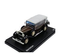 Collectible Race Car Model 1:43 For Skoda 860 Abrex Alloy Retro Collector's Edition Car Model Static Vehicle Display Toy Bedroom Decoration(Brown)