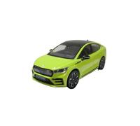 Collectible Race Car Model 1:43 For Skoda Enyaq Coupe RS Alloy Car Model Two-tone Metal Sedan Model Collection Decoration Bedroom Decoration(Green)
