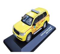 Collectible Race Car Model 1/43 For Toyota Land Cruiser 200 2009 Fire Truck Police Car Diecast Car Model Send A Boyfriend Bedroom Decoration