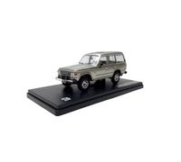 Collectible Race Car Model 1/43 For Toyota LC60 Land Cruiser Alloy Silver Fashion Car Model Scale Die-Cast Off-Road Car Bedroom Decoration