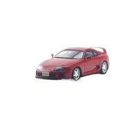 Collectible Race Car Model 1:43 For Toyota Supra RZ (1995) Resin Car Model Collectible Souvenir Model Display Toy Bedroom Decoration(Red)