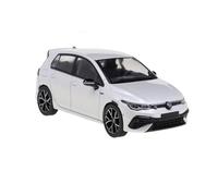 Collectible Race Car Model 1/43 For Volkswagen Golf 8R / GOLF R32 (MK4) Alloy Decorative Miniature Model To Boyfriend Bedroom Decoration(White)